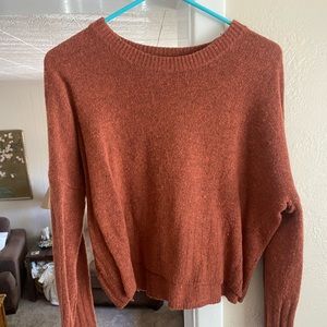 Madewell Orange Sweater